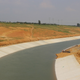 A canal along the central route of the SNWDP in Henan province.